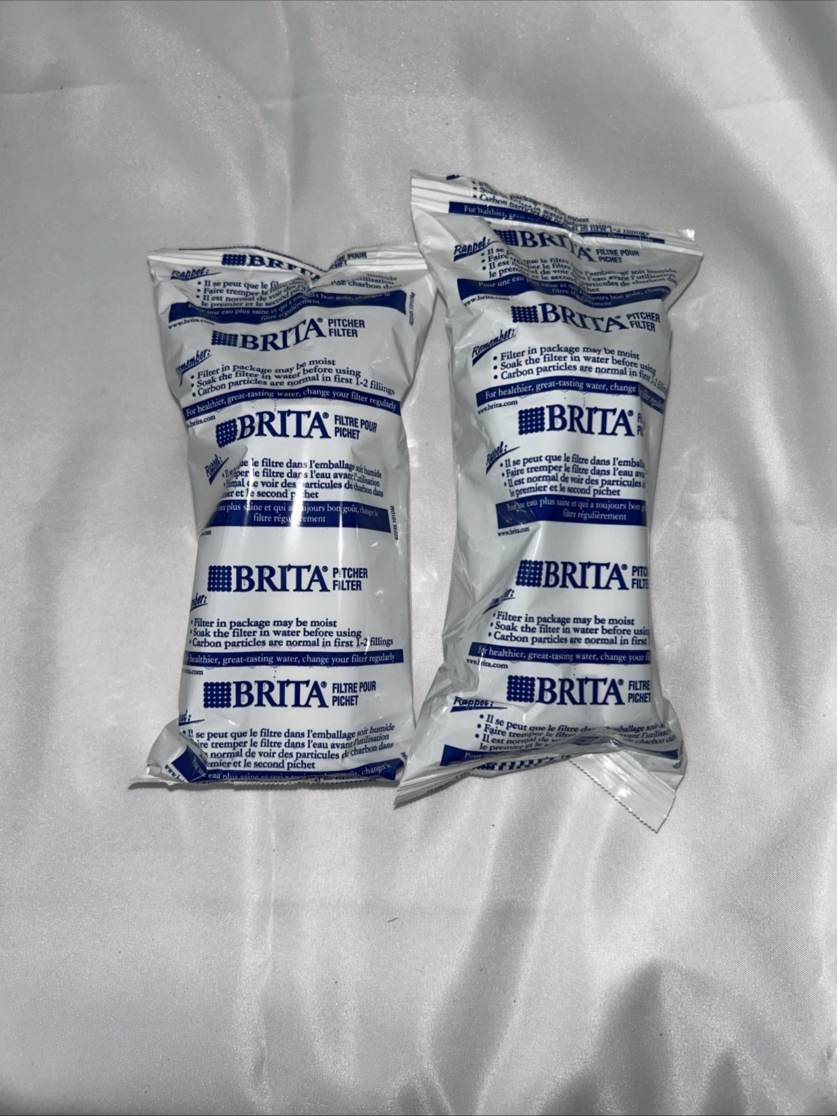 2-Pack Brita Pitcher Replacements Filters Fits All Brita Pitchers 2-Months/40Gal gallery