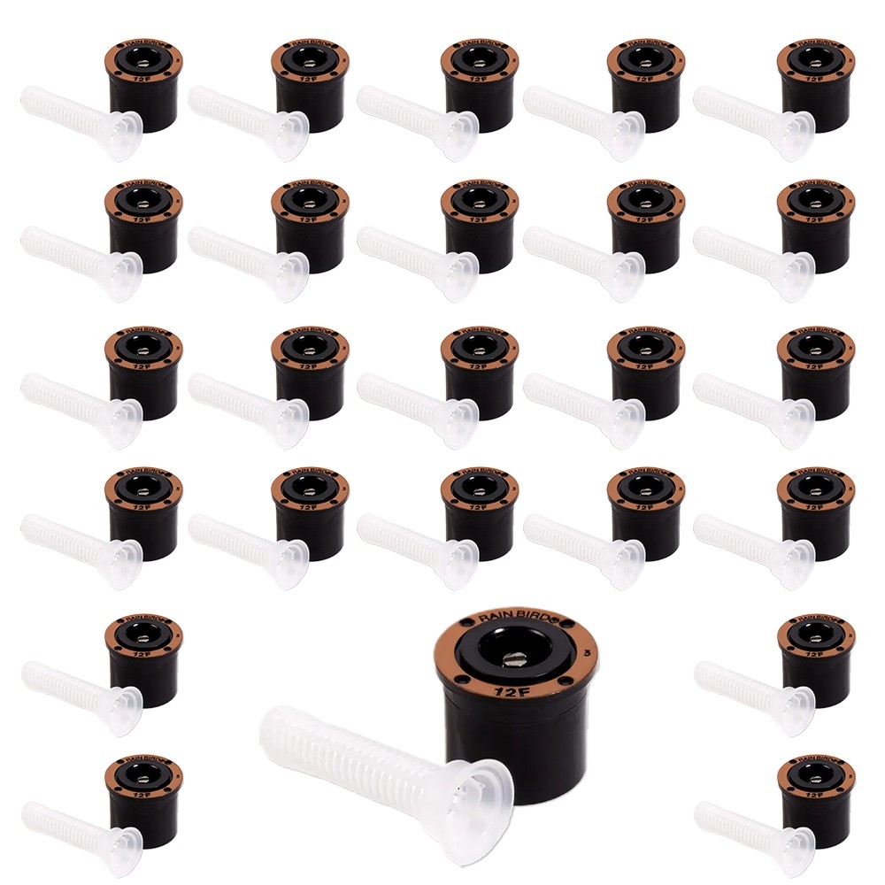 (25) Rain Bird 12F Full-Circle Sprinkler Nozzle 12' Pattern (360°) Degree Spray gallery