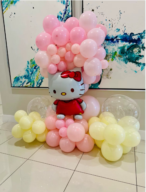 Giant Hello Kitty Foil Balloon: 45" Kawaii Party Decor gallery