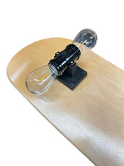 Skateboard Deck Wall Mount Lamp Lighting Kit – Easy Assembly