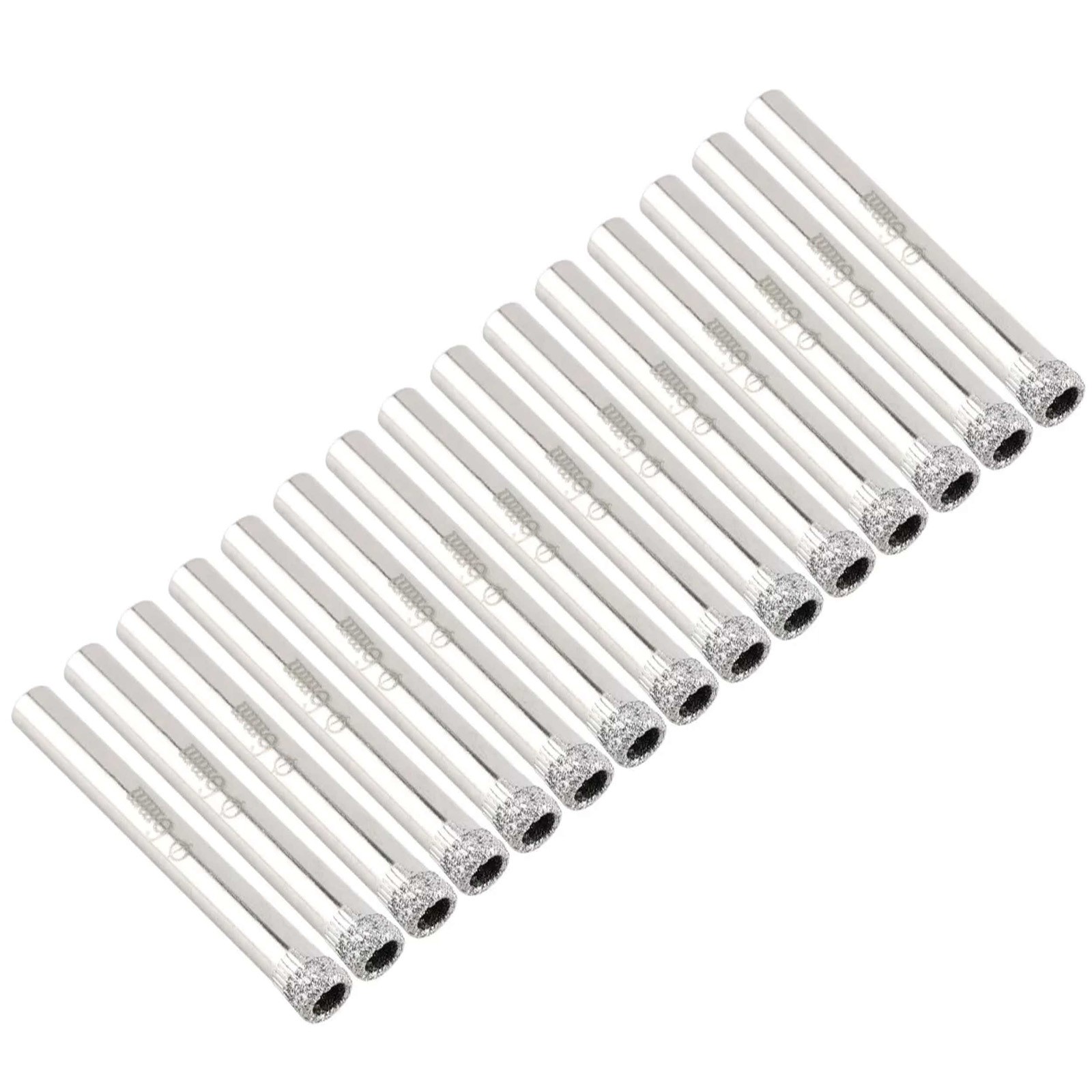 15Pcs/Set 6mm 1/4"Shank Durable MINI Diamond Coated Drill Bit Accessories gallery