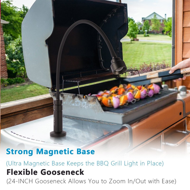 Ultimate BBQ Grill Light, 24 Inch Flexible Neck with a Strong Magnetic, NextLED gallery