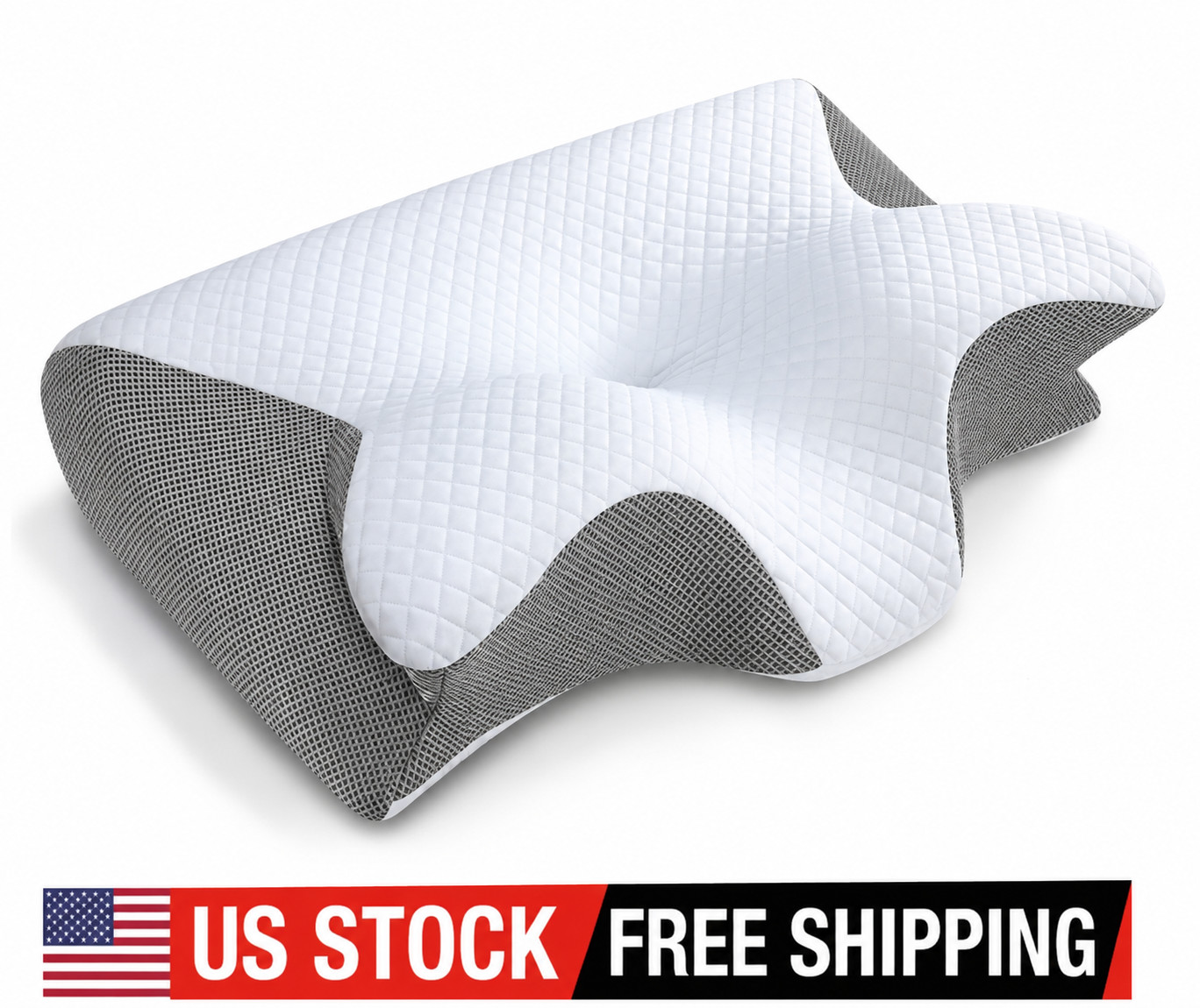 Ergonomic Memory Foam Pillow, Pillow for Side Sleepers for Neck Pain Relief gallery