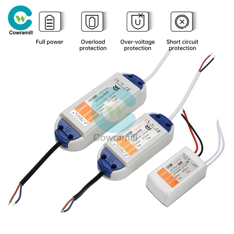 LED Driver Power Supply Adapter Transformer DC 12V 18W 28W 48W for LED Lighting gallery