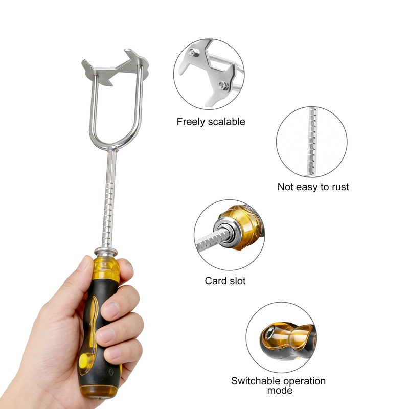 Telescopic Multi Function Sink Wrench Faucet Basin Installer Plumbing RepairTool gallery
