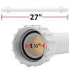 Replacement PVC Swimming Pool Hose for 19" Splash Above Ground Sand Filters gallery