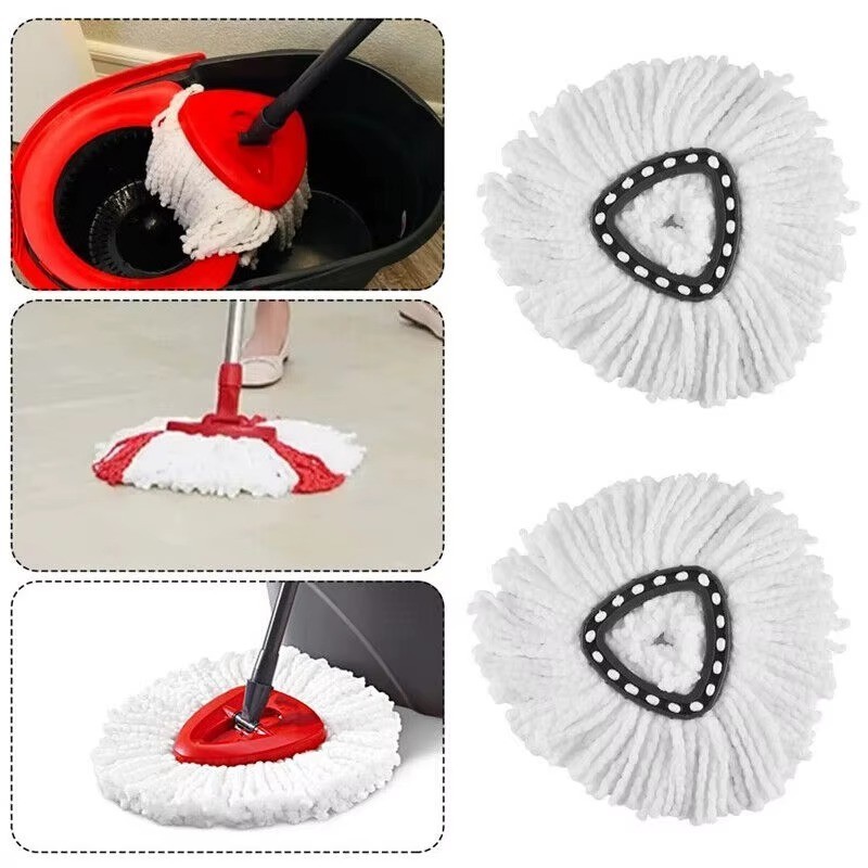 1Pc Spin Only Mop Replacement Head Microfiber Refill for Mop* No Handle/Bucket gallery