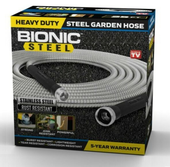 Bionic Steel Metal Garden Hose - Heavy Duty 304 Stainless Steel Lifetime Hose gallery