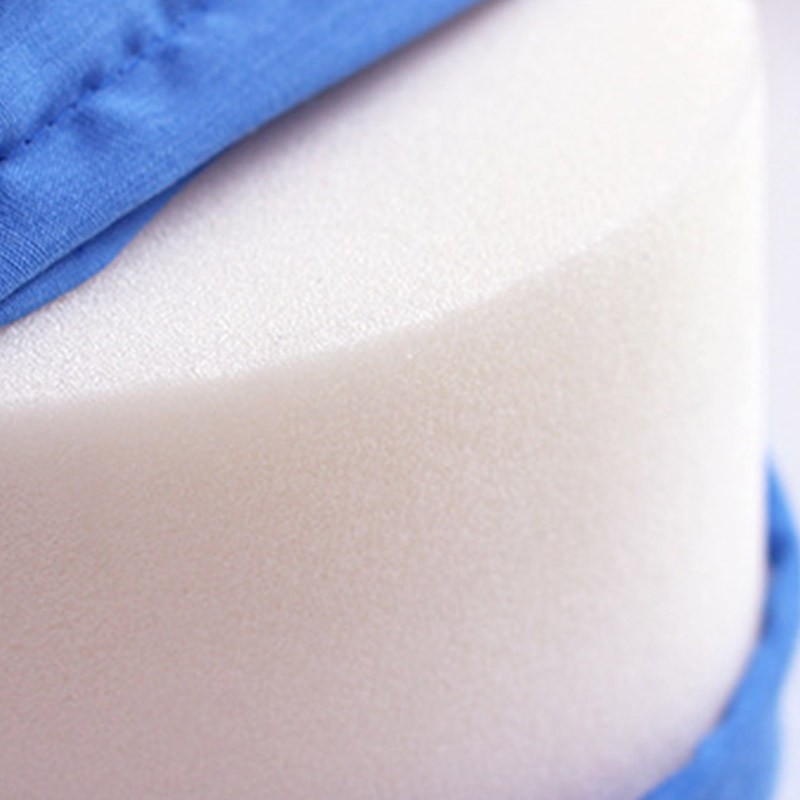 Foam Blue Triangle Bed Wedge Pillow For Back Support New gallery