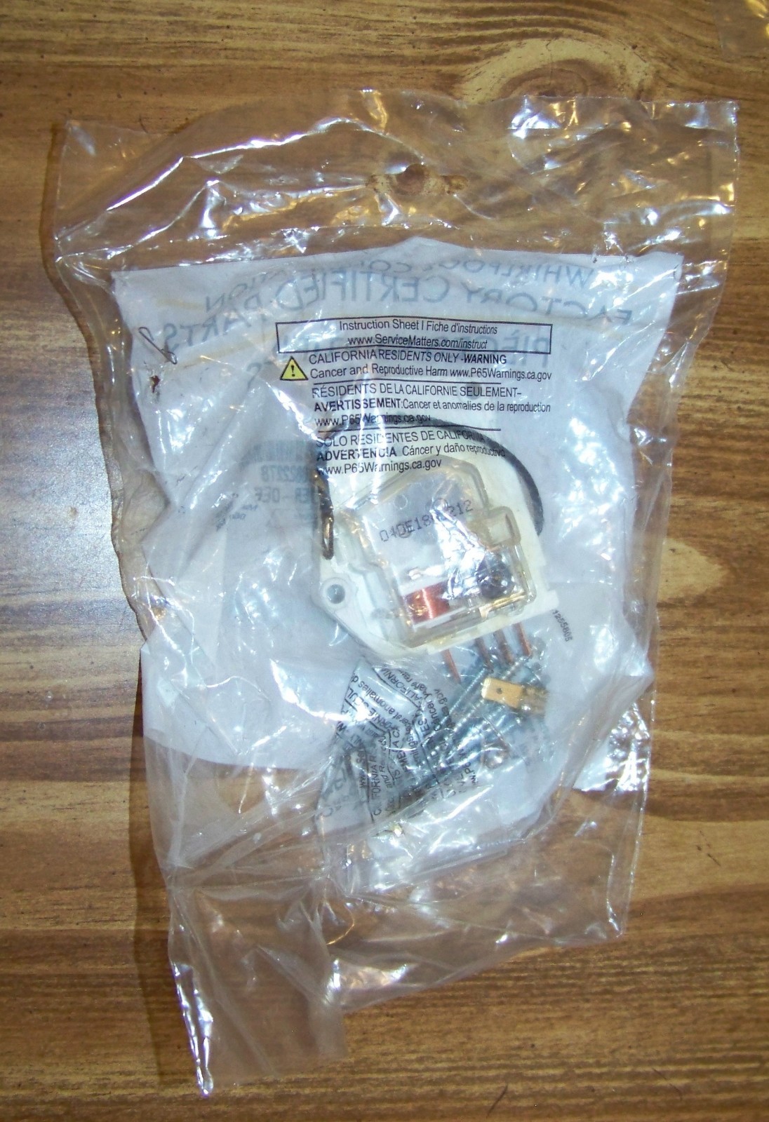 New Genuine OEM Whirlpool Refrigerator Defrost Timer W10822278 gallery