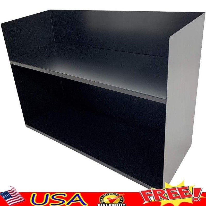 Durable 2 Tier Steel Book Shelf Portable Storage Home Office Study Room New gallery