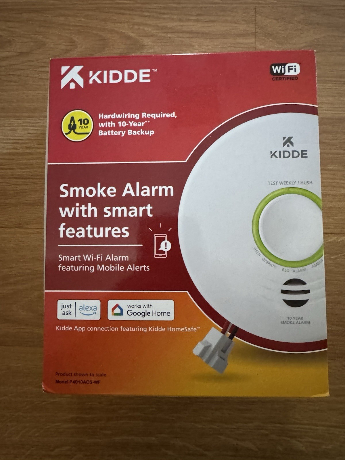 Kidde WiFi Smart Smoke Alarms 21032064 Mobile Alerts Hard Wire And Battery x5 gallery