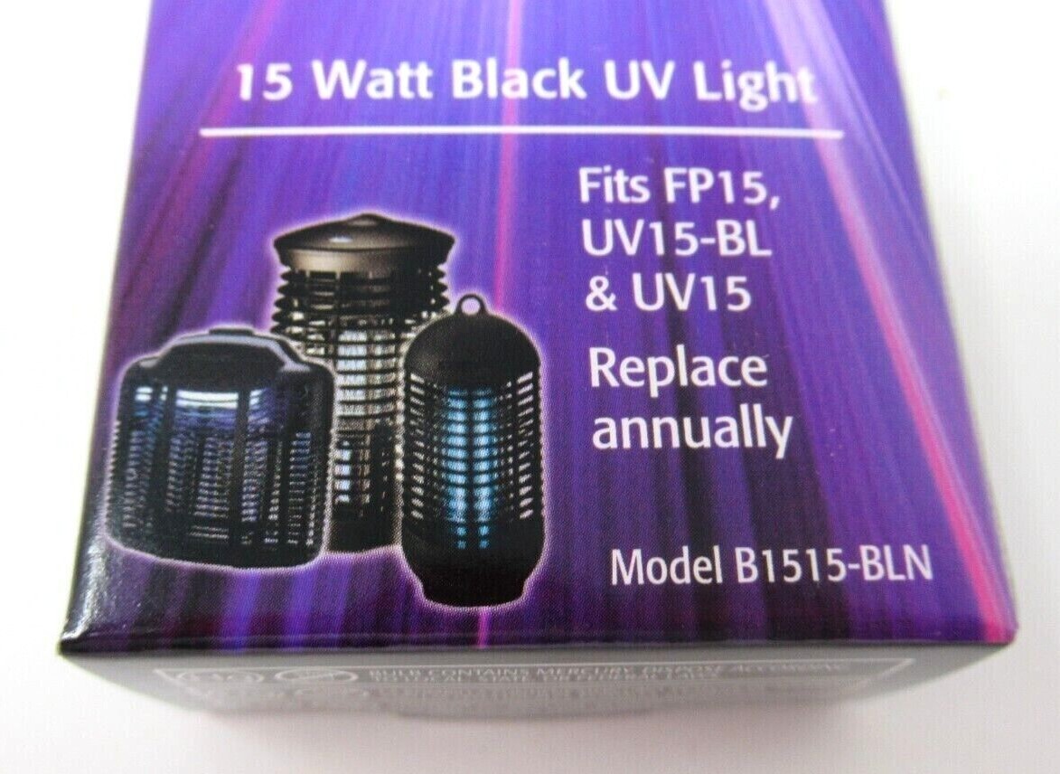 Stinger P Replacement 8" Black Light Bulb 15W Bug Zapper B1515-BLN *NEW* gallery