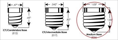 Creative Hobbies® 3W Flicker Flame Light Bulb-Flame Shaped, Stdard Base -10 Pack gallery