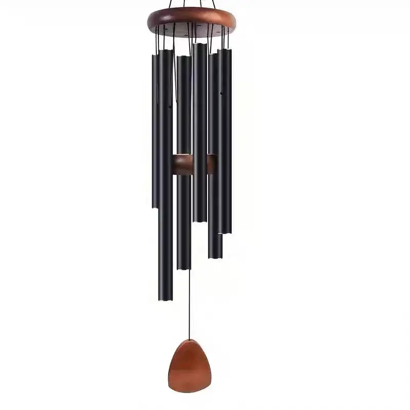 Large Deep Resonance Serenity Wind Chimes Metal Deep Tone Outdoor Home Decor US gallery