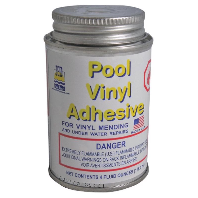 JED Pool Tools Maximum Strength PVC Clear Adhesive 4 oz gallery