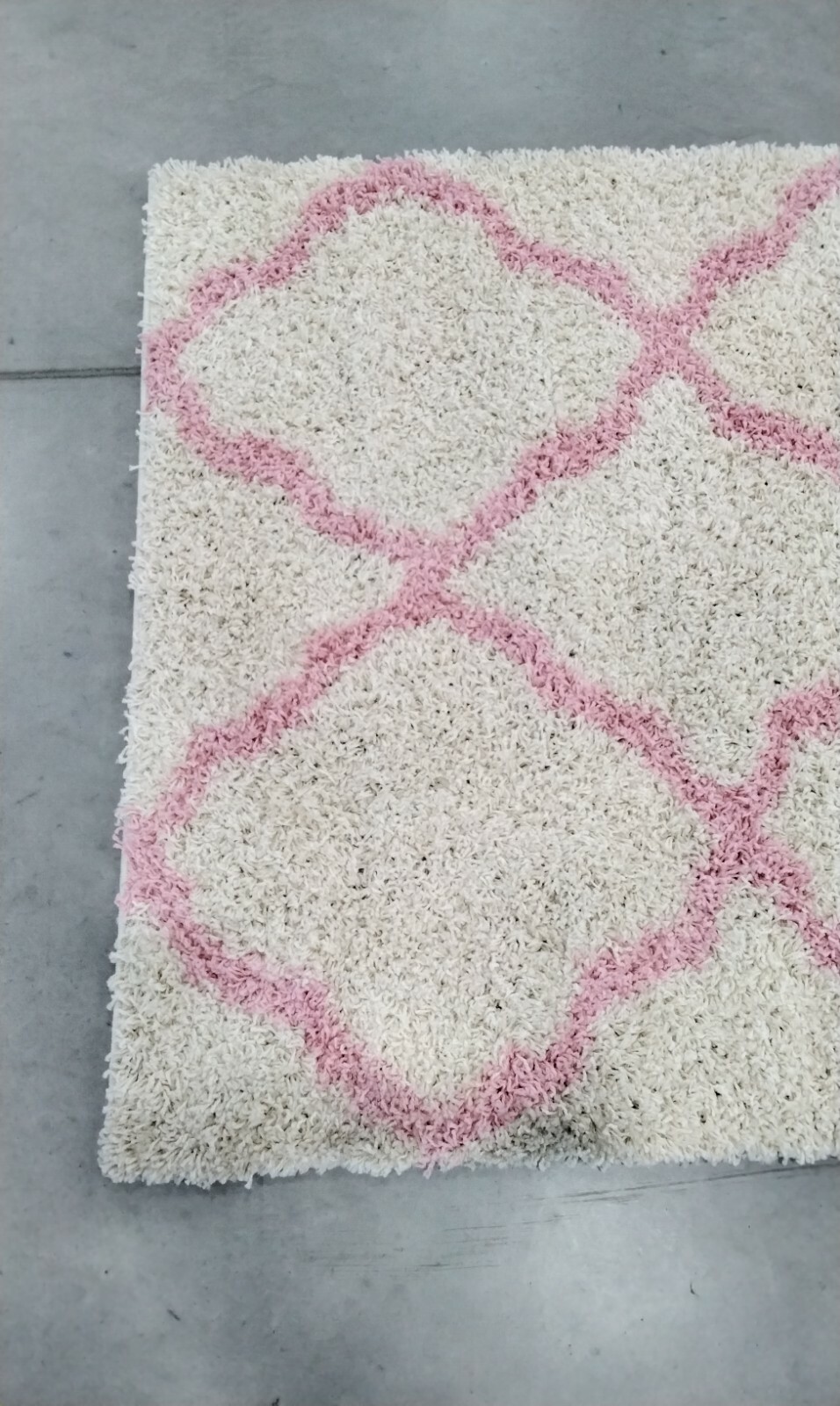 IVORY / LIGHT PINK 4' X 6' Stained Rug, Reduced Price 1172705776 SGD257P-4 gallery