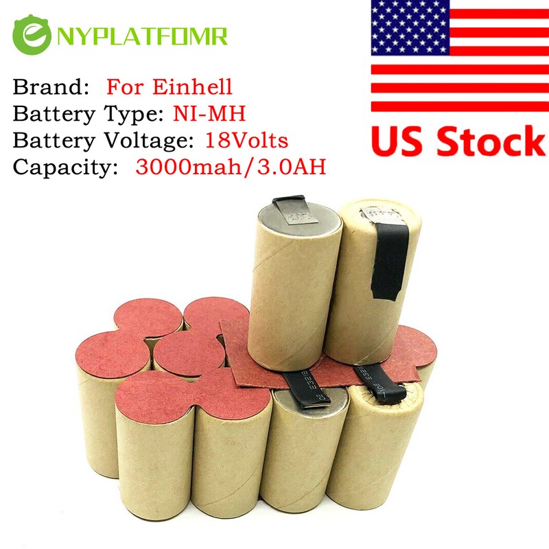 SOLDERING REQUIRED for Einhell 18V Battery CD AccuPack 18 Pro MBR180 PAS18 01015 gallery