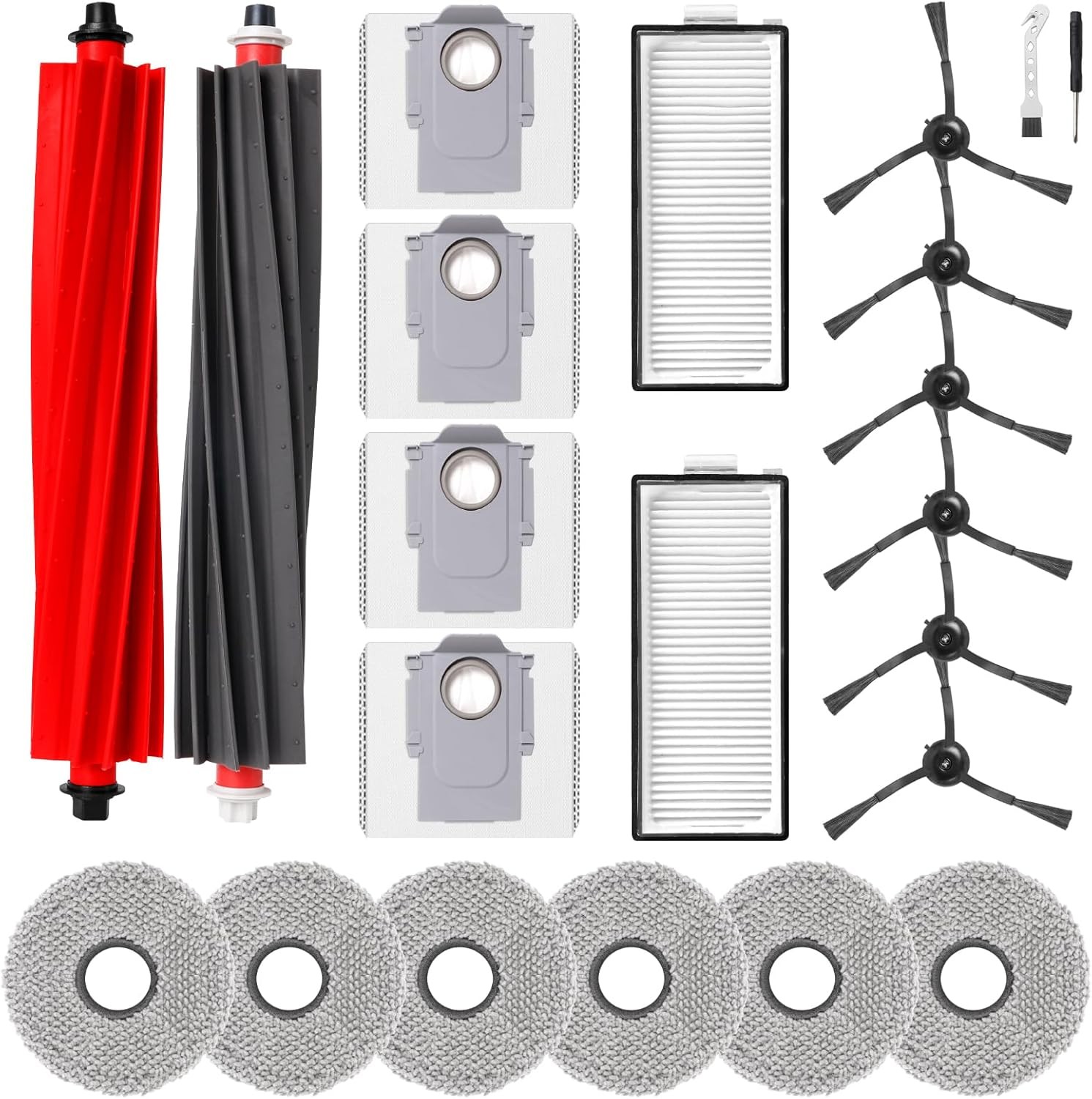 Accessories Kit for Roborock Qrevo Master Qrevo Slim Robot Vacuum Cleaner 2 gallery