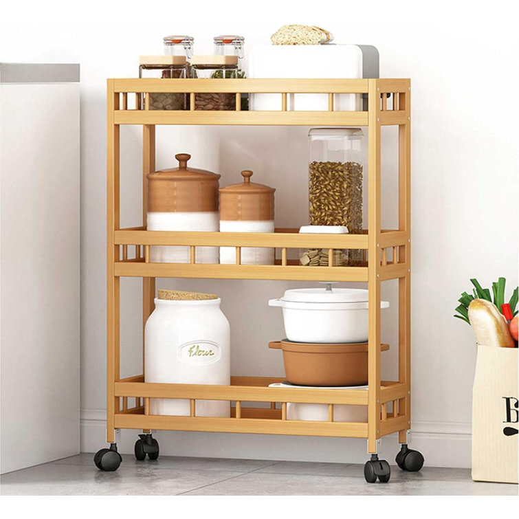 ColourTree Shelving Unit with Wheels, Removable Storage Cart gallery