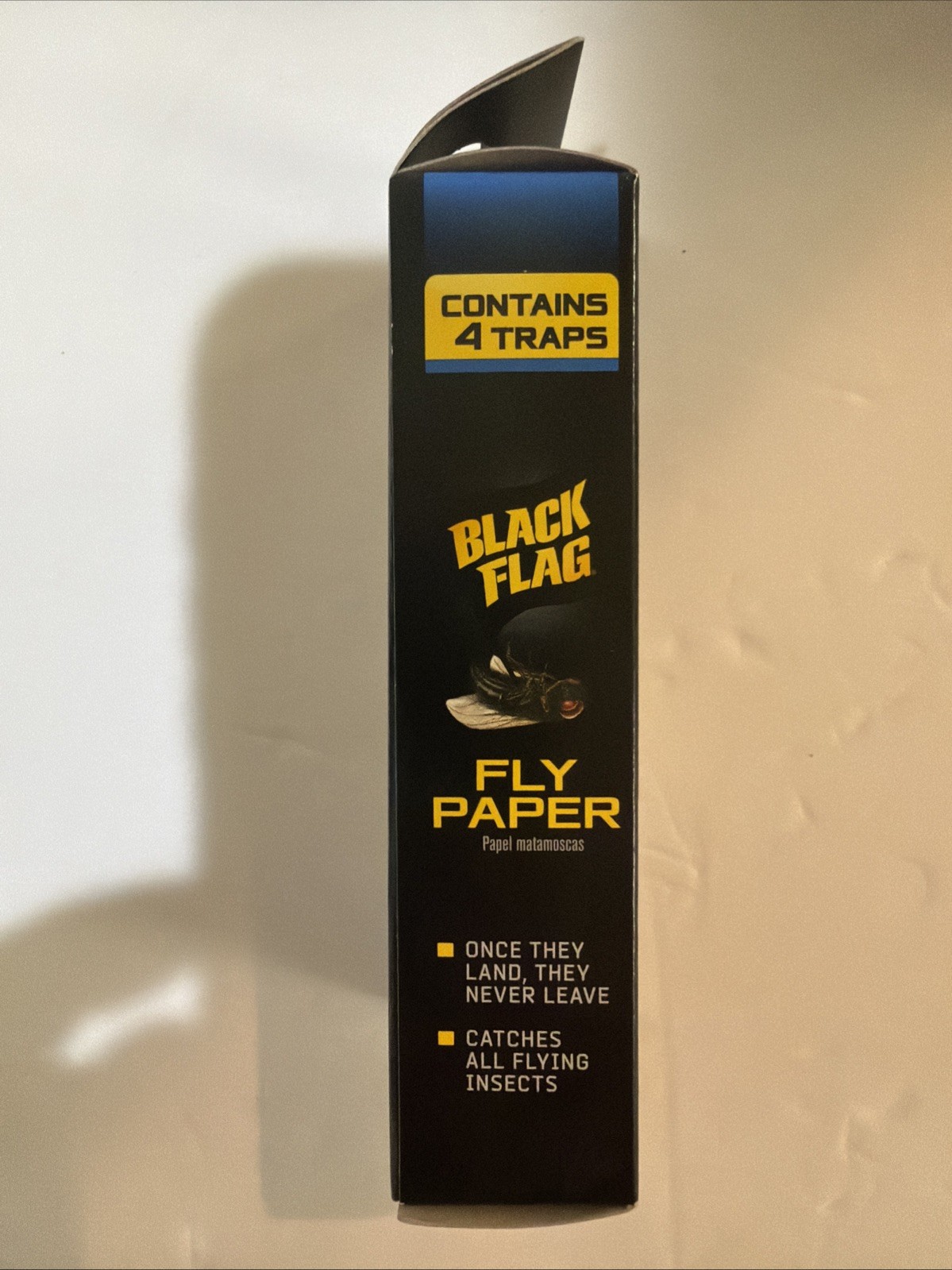 Black Flag HG-11016 Fly Paper Insect Trap, 4 Count gallery