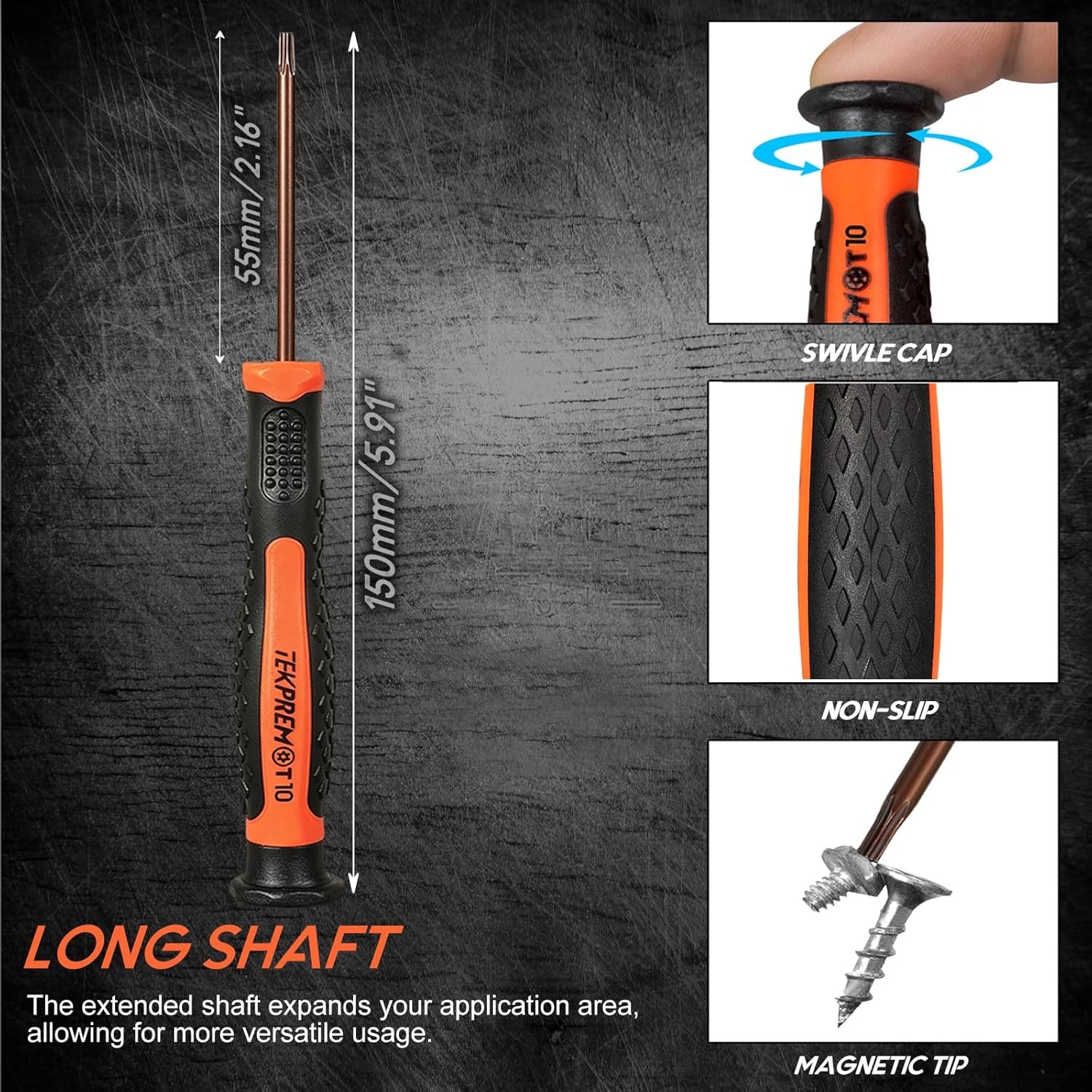 8 in 1 Small Torx Screwdriver Set with T3 T4 T5 T6 T7 T8 T9 T10 Torx Security Bi gallery