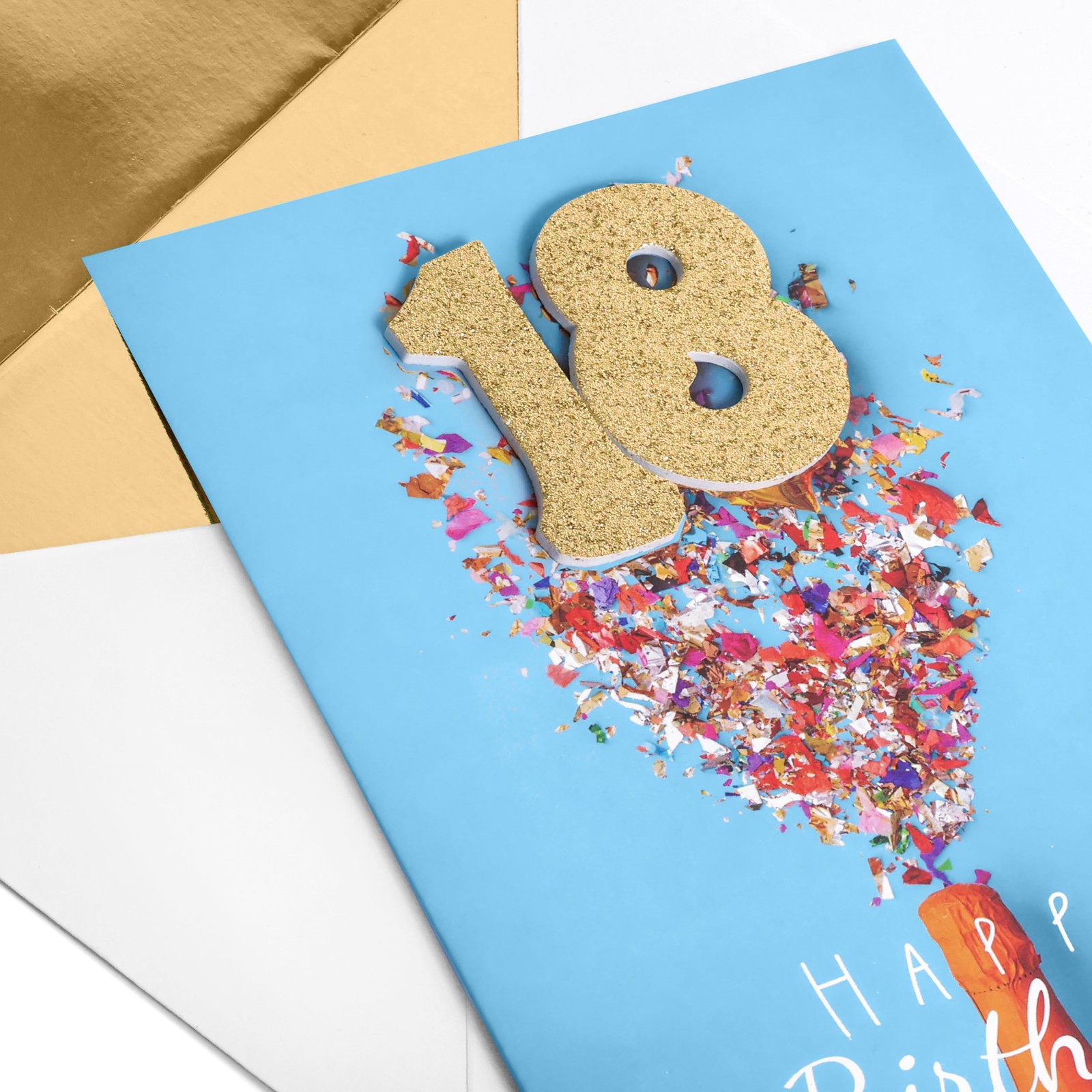 GIFTING GIGGLES 18th Birthday Card - For 5 inches x 7 inches, Multi Color gallery