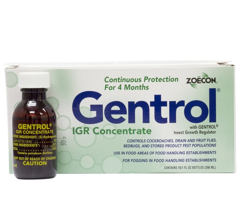 Gentrol Concentrate For Bed Bugs Cockroaches Growth Regulator Makes 10 Gallons gallery