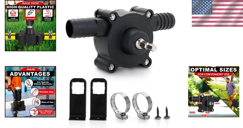 Durable Electric Drill Pump for Efficient Liquid Transfer - Lightweight, 40L/min gallery