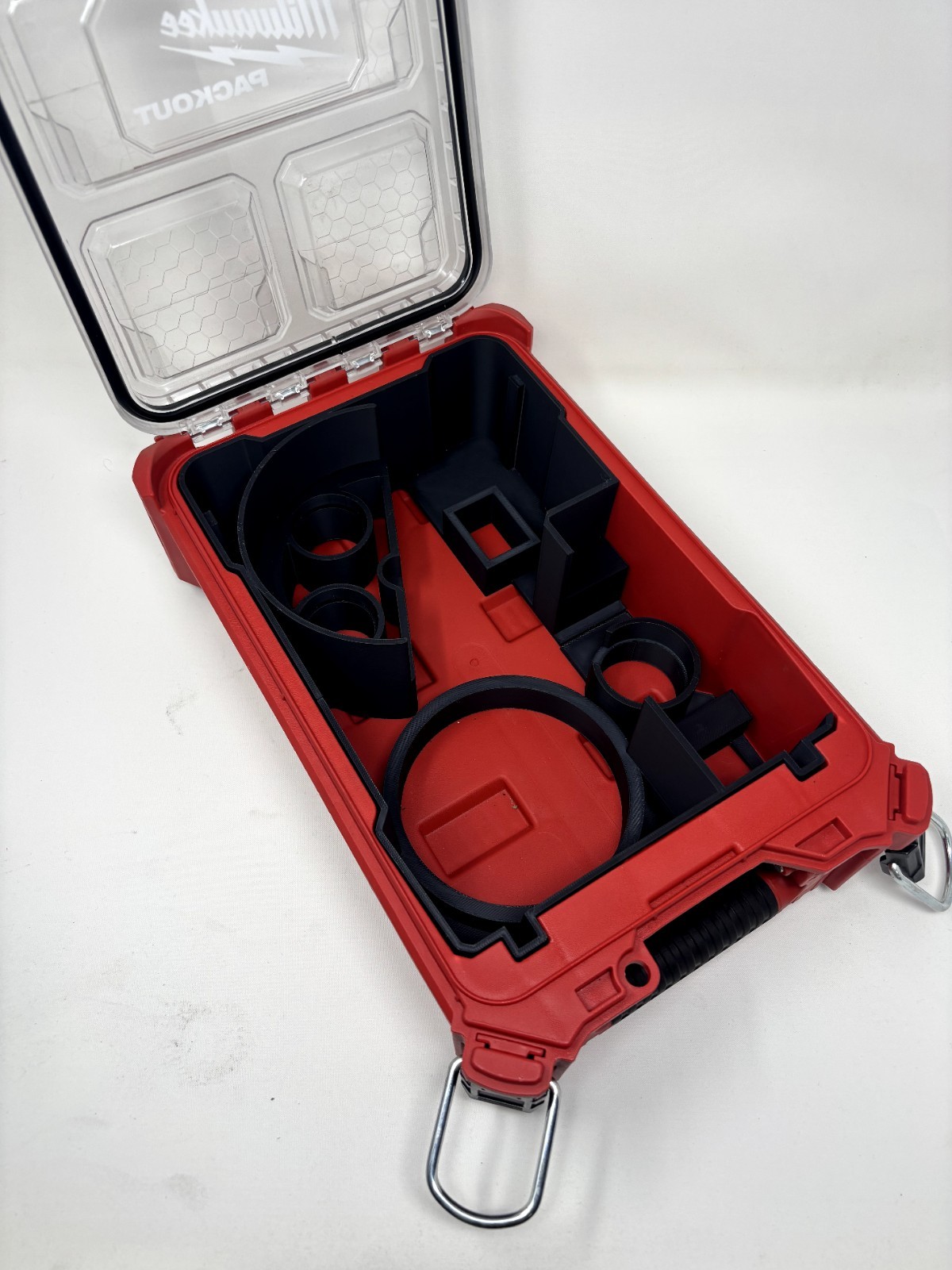 Fits Milwaukee Packout Deep Storage Tray INSERT for 4 1/2" Grinder & Accessories gallery