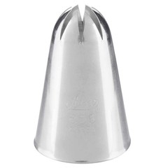 #856 Deep Closed Star Pastry Tip – Stainless Steel