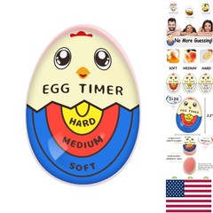 Color-Changing Egg Timer for Perfect Boiled Eggs Every Time, Cute Resin Design