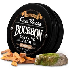 Occo Bobbo – Solid Cologne Bourbon and Sandalwood Scent. Solid Bourbon Cologn…