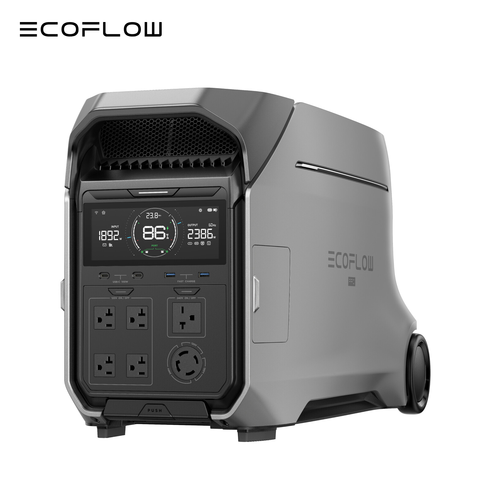 EcoFlow DELTA Pro 3 4000Wh Portable Power Station for Home Backup LFP Battery gallery