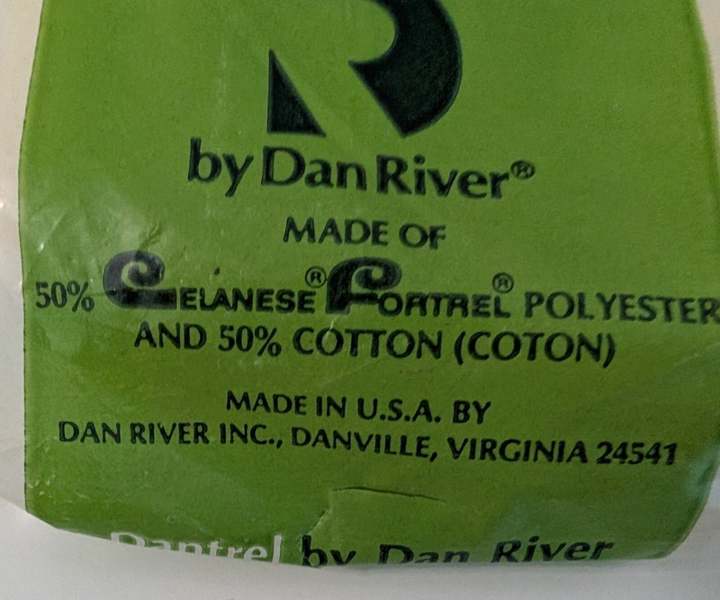 VTG Dantrel pillowcase set standard Dan River yellow gingham plaid spring NEW gallery