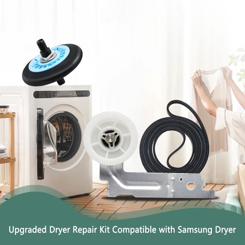 Upgraded Sam-Sung Dryer Repair Kit Compatible Black, Blue, White and Silver gallery