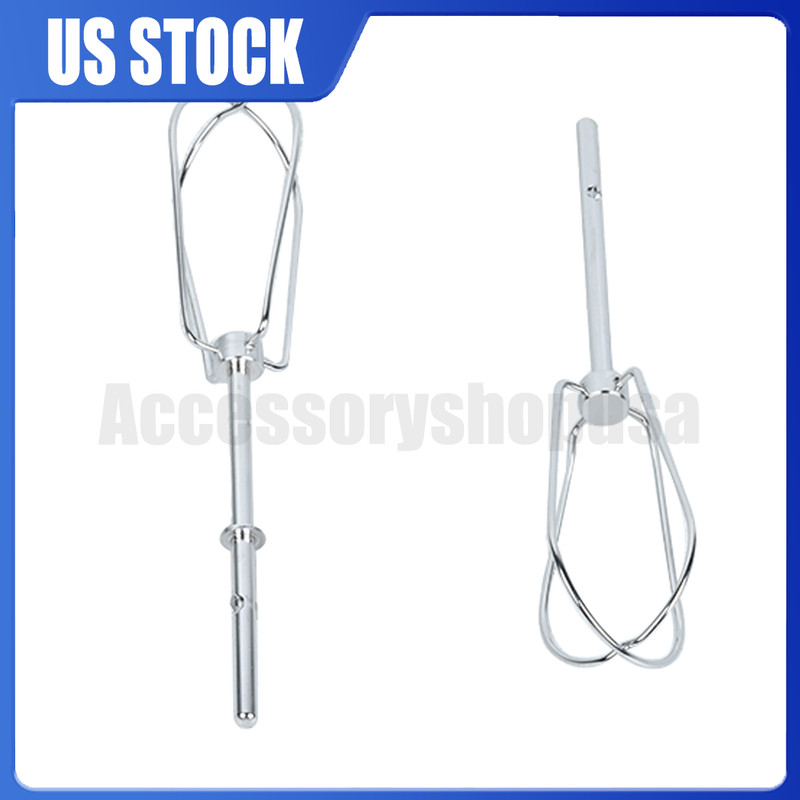 2Pack For KitchenAid Hand Mixer Turbo Beaters Replace KHM2B AP5644233 W10490648 gallery