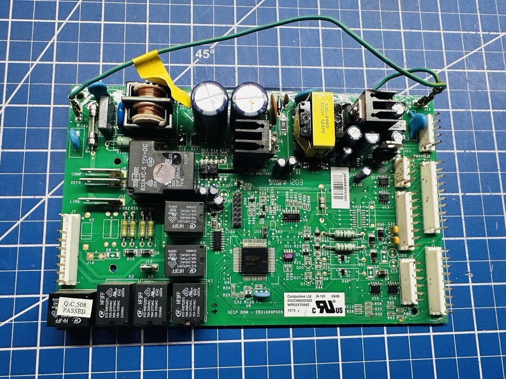 GE Refrigerator Main Control Board P#200D4850G022 WR55X10942