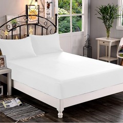 US Sizes 9″-30″ Extra Deep Pocket 1000 TC Egyptian Cotton Sheets White Solid