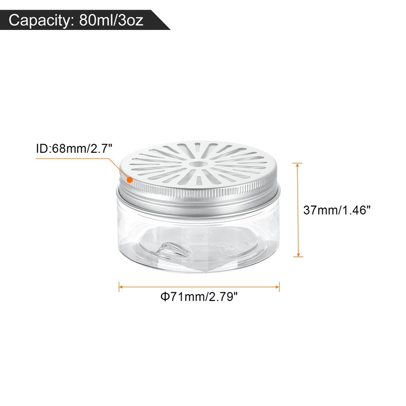12 Pcs Empty Scent Beads Storage Container 3oz/80ml Air Freshener Tins gallery