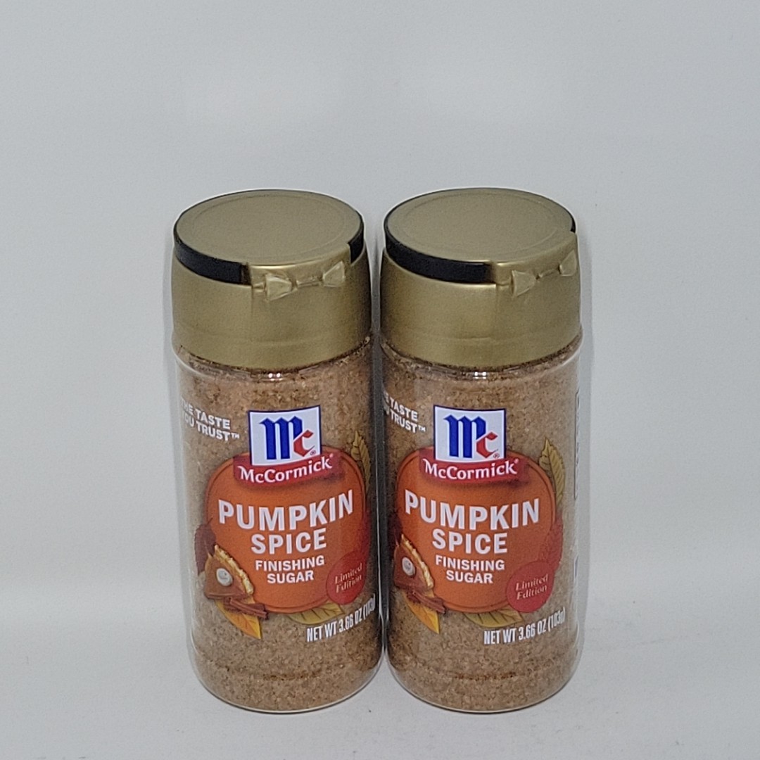 McCormick 2pk Apple Cider Finishing Sugar 3.61 oz Expiration May 2027 gallery