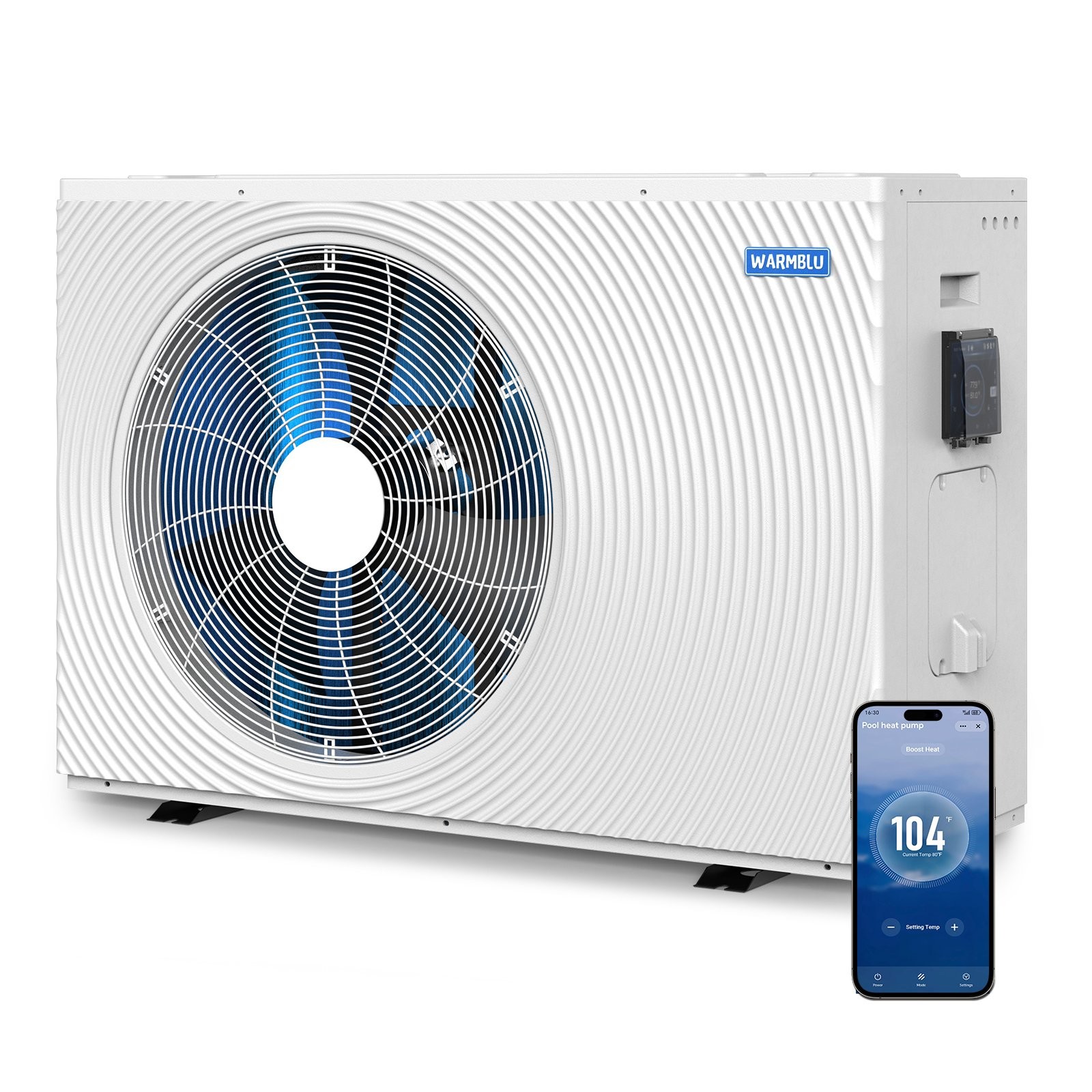 100000 BTU Pool Heater and Chiller Inverter Heat Pump 28000 Gallon gallery