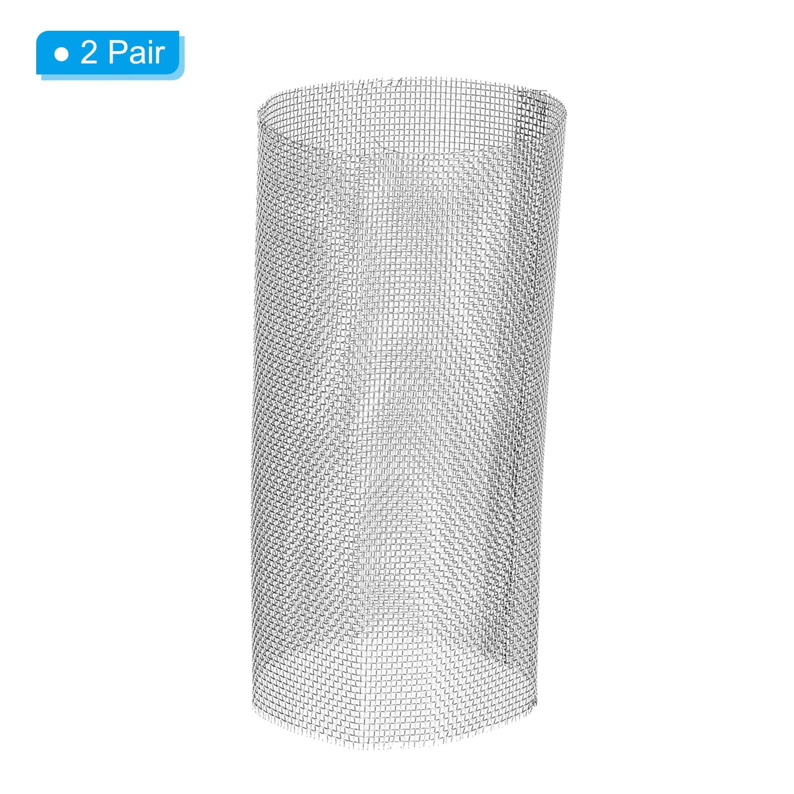 2 Pair 40 Mesh In Line Strainer Replacement Stainless Steel Filter Screen gallery