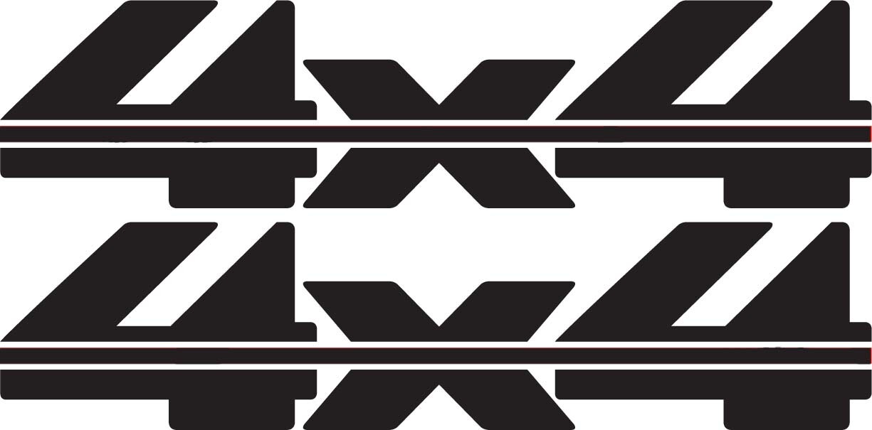 1988 - 1997 4x4 Decals for Chevy Silverado GMC Sierra 1500 2500 gallery