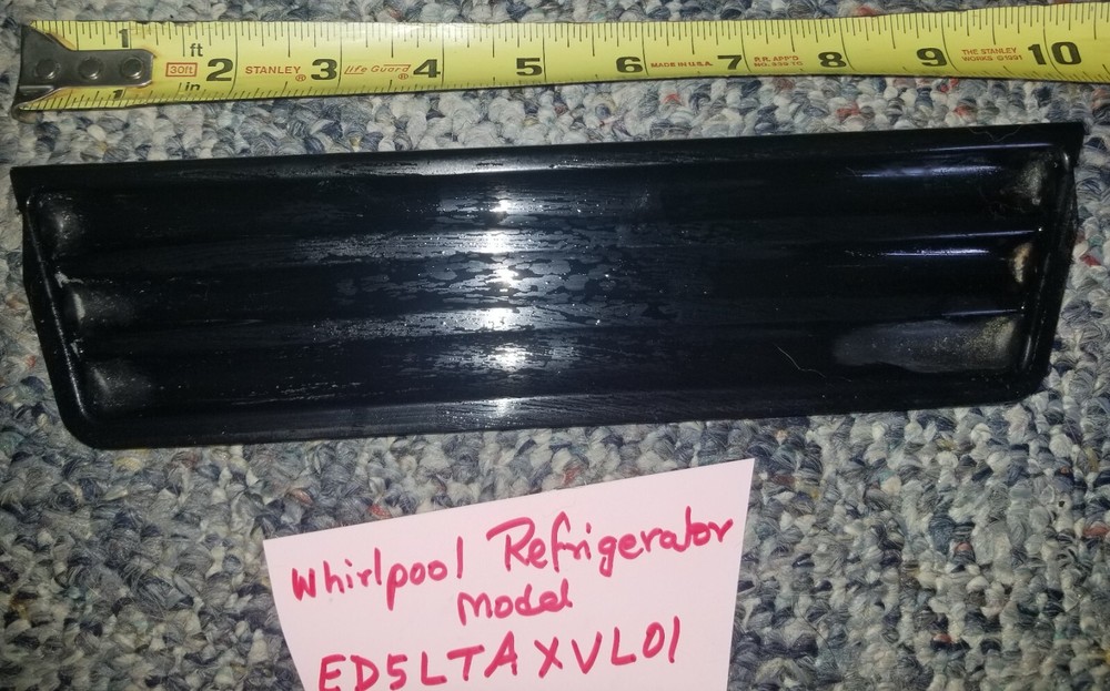 Whirlpool Refrigerator Dispenser Overflow Grille Part # WP2206670B