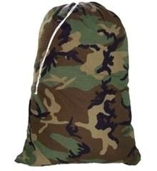 Heavy Duty Nylon Laundry Bag Draw String 30 X 40 Extra Large Camouflage Print