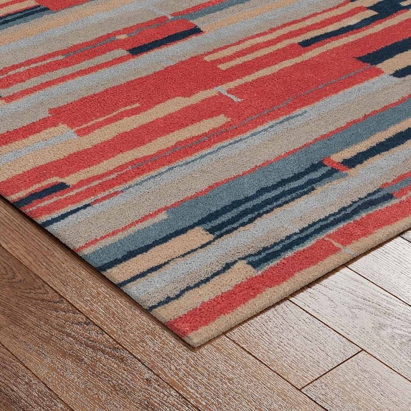 New Color Multicolor Hand Tufted Nz Wool Rug Design Handmade Luxury Carpet Rug gallery