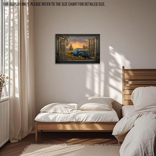 Farmhouse Window Canvas Wall Art, Open Rustic 18"L x 12"W Farmhouse Wall Art09 gallery