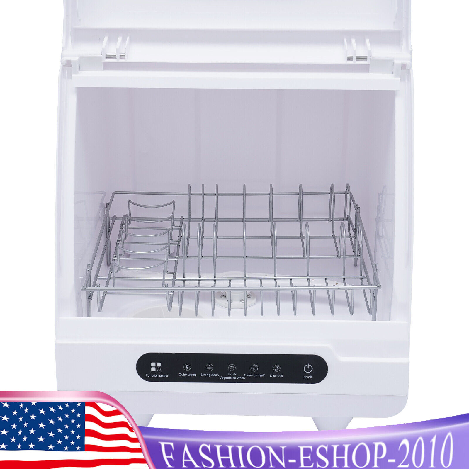 Portable Countertop Dishwasher 5 Washing Programs Leak-Proof Dry gallery