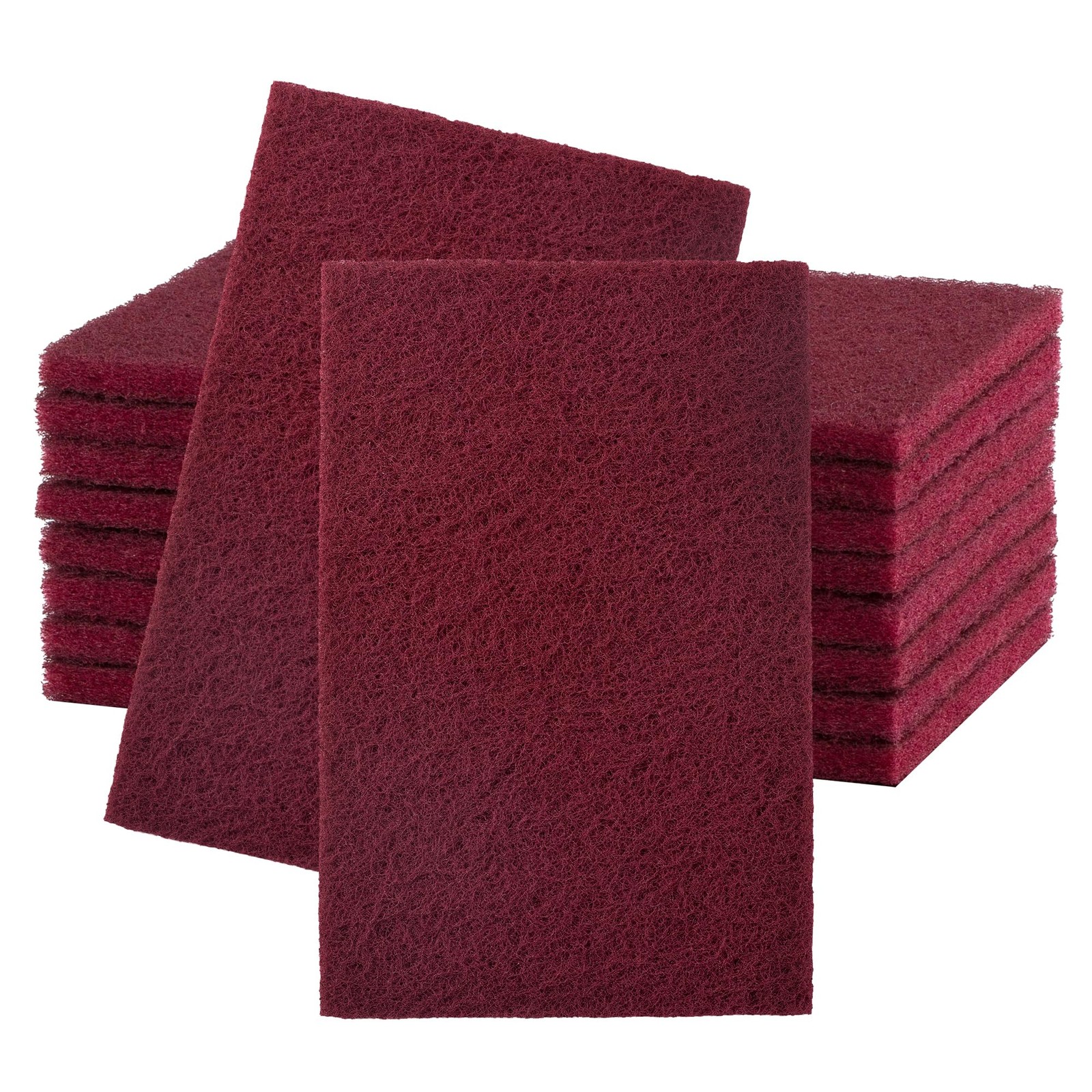 6" x 9" Maroon General Purpose Scuff Pads,10 Pack Abrasive Pads for Automotiv... gallery